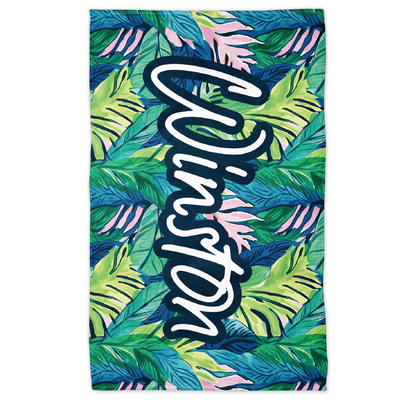 Jungle Script Towel