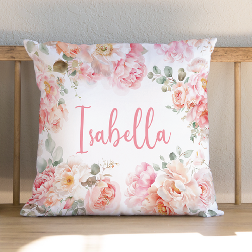 Peony Bloom Cushion