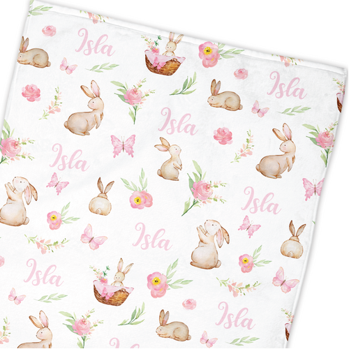 Spring Bunny Towel